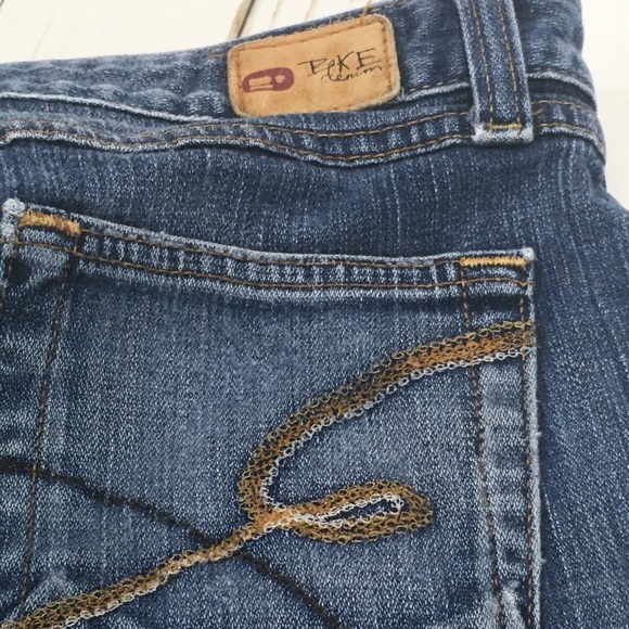BKE Denim Stretch Raw Hem Jeans, Size 27 - Picture 6 of 15